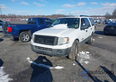 2007 Ford Expedition Xlt z USA, uszkodzony, nr VIN 1FMFU16587LA67862